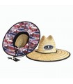 Ocean Straw Hollow Canary Fish Hat Adult T58