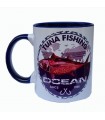 Tasse de pêche au thon océanique 11 oz 9,5 * 8,2 cm