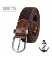 RBTS elastic Sport belt 3.5x105cm Brown