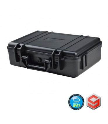 Waterproof box 390X285X120 with 12" foam